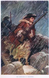 Vercheres védője, illusztráció a "The Romance of Canada"-ból.